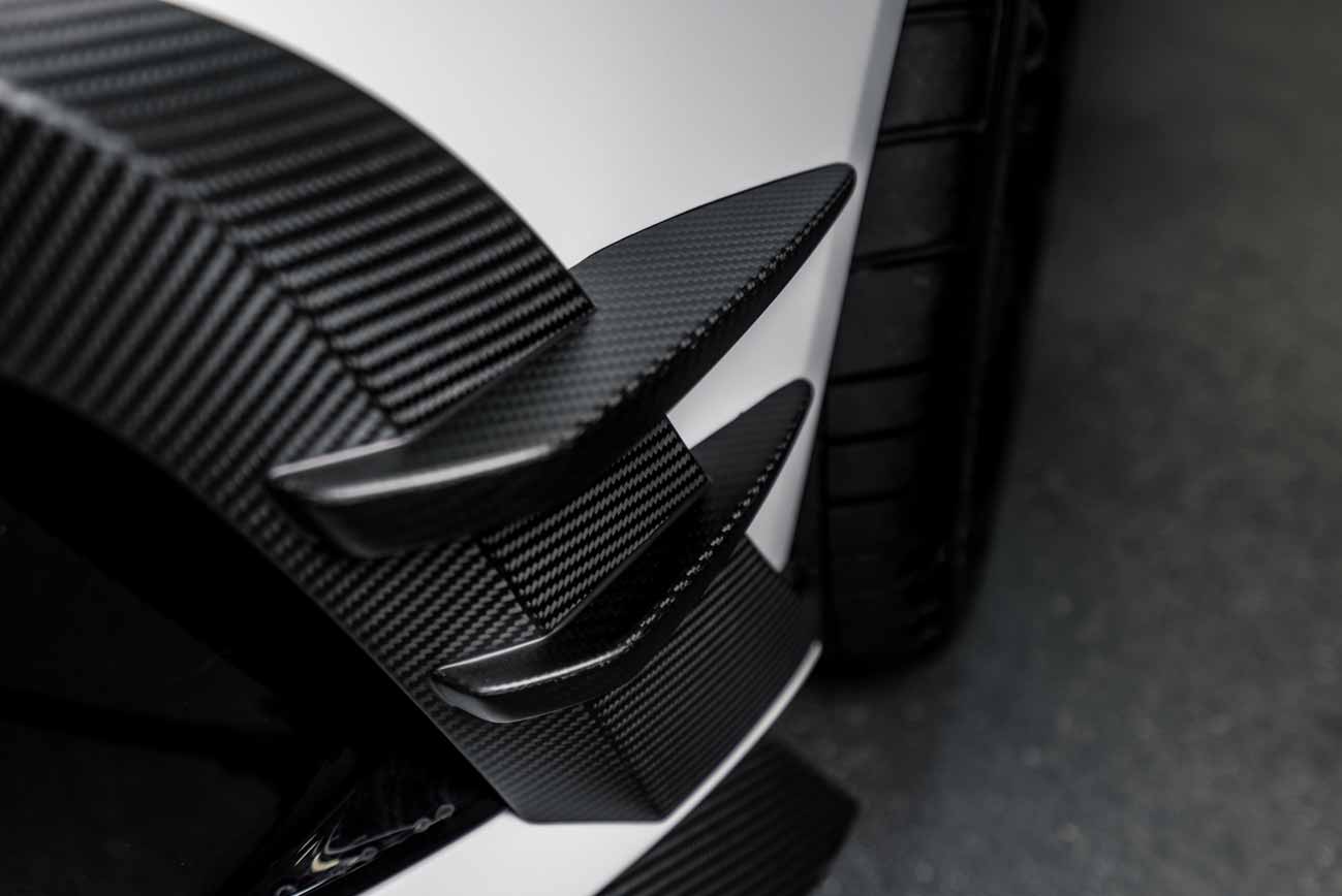 Audi Sichtcarbon Seitenleiste im SCEND Tuningkonzept Carbon Beast