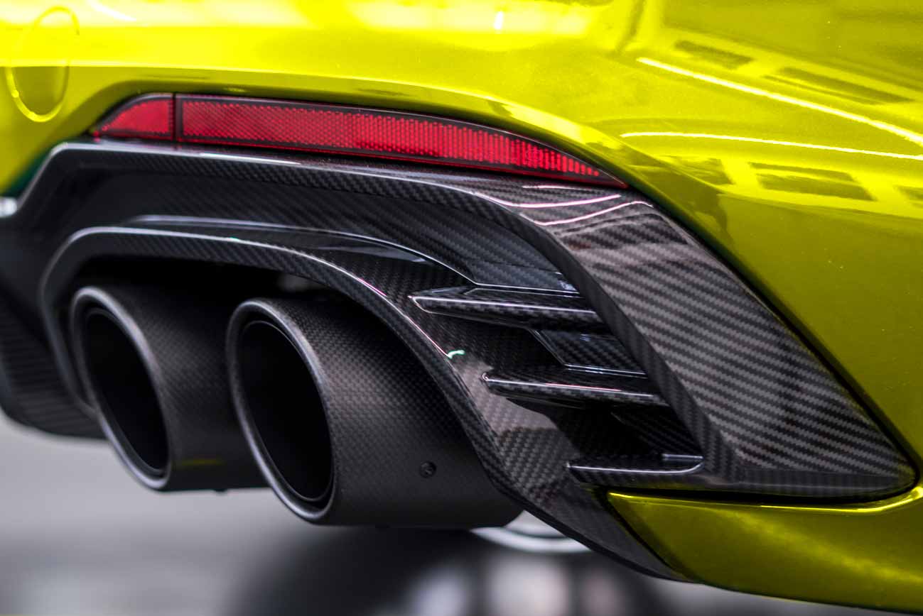 Audi Heck im SCEND Tuningkonzept Carbon Beast
