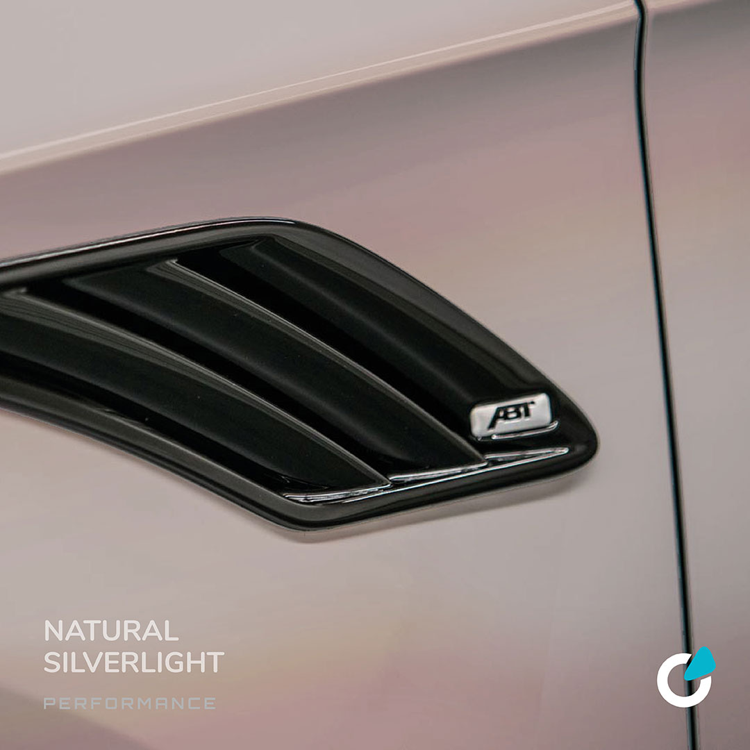 Audi Q8 Tuning Konzept Natural Silverlight von SCEND Tuning, Performancepaket Lufteinlass mit ABT Tuning 
